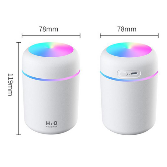 Mini Ultrasonic Air Humidifier &amp; Essential Oil Diffuser